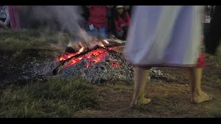 Nestinari  Traditional Fire Dance in Bulgaria  Rozhen Festival 2015 [upl. by Bilac]