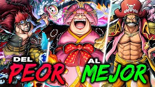 Del PEOR al MEJOR CAPITAN de ONE PIECE [upl. by Yslek]