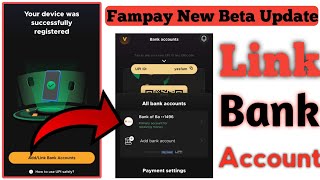 fampay me bank account kaise add kare  New Beta Update 2024  Unlimited Sand Monday Sand [upl. by Thorin743]