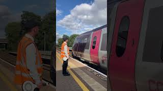 Cross country train arriving at Tiverton Parkway [upl. by Ferde]