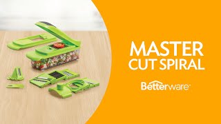 Master Cut Spiral Betterware  Catálogo Septiembre 2024 [upl. by Higbee]