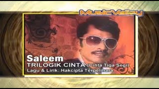 Saleem  Trilogik Cinta  Karaoke MinusOne Widescreen 1080p HD [upl. by Nylear]