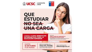 Charla Beneficios Estudiantiles para la Educación Superior [upl. by Pestana]