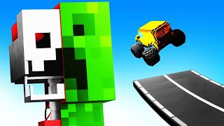 CREEPERS de MINECRAFT vs MIS AUTOS [upl. by Harol391]