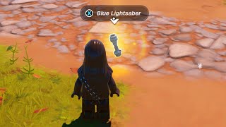 How to Unlock amp Equip a Lightsaber  LEGO Fortnite Quests [upl. by Struve888]