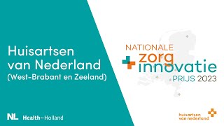 Huisartsen van Nederland  Finalist Nationale Zorginnovatieprijs 2023 [upl. by Terrilyn]