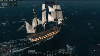 Redoubtable Vs LOcean Naval Action Gameplay XP Grinding [upl. by Eugenides]