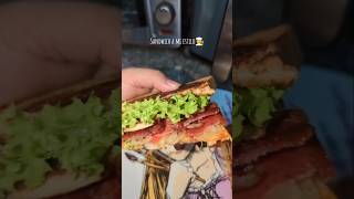 SANDWICH DE JAMON Y POLLO sandwich food fyp cooking mexicanfood dinner shorts reels fypシ゚ [upl. by Asillim]