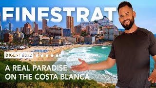 FINESTRAT Spain Cala de Finestrat Benidorm Cities of Spain 2024  4K [upl. by Rednaskela58]