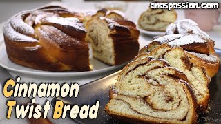 Cinnamon Twist Bread  Cinnamon Loaf and Ring Bread  Cinnamon Braided Bread [upl. by Sibyl]