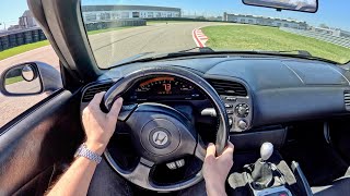 2001 Honda S2000  POV First Track Driving Impressions [upl. by Thera556]