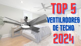 🔴 MEJORES Ventiladores de Techo más BARATOS en Amazon 2024  Ventiladores con Luz Silencioso [upl. by Willock]