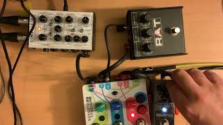 ProCo Rat vs Wampler Ratsbane  with Simplifier MK2 amp OBNE Signal Blender [upl. by Atnohs]