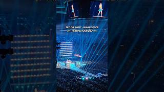 BLANK SPACE Live in Stockholm 🇸🇪 The Eras Tour 2024 ✨️ [upl. by Klug]