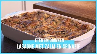 Hoe maak je lasagne met zalm en spinazie [upl. by Thenna436]