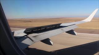 Landing at Denver Airport  Air Canada [upl. by Earezed]