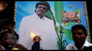 Kabali Poojai for Thalaivaa  Rajinikanth Tamil Movie  Kabali Movie Release  Fans Tribute [upl. by Atiras]