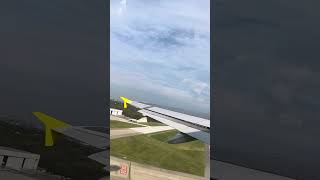 Spirit Airlines Airbus A320200 takeoff Nashville International Airport [upl. by Ashton115]