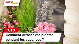 Comment arroser vos plantes pendant les vacances   Bricomarché [upl. by Maillliw144]