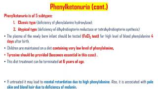 Amino acids metabolism II Phenylalanine and tyrosine [upl. by Solokin]