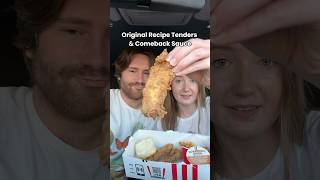 KFC New Menu Items Review 🐔pt 1 kfc kfcchicken kfcfriedchicken food fastfood shorts ytshorts [upl. by Assiron]