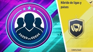 SBC HIBRIDO DE LIGAS Y PAISES  DESAFIO CREACION DE PLANTILLA  CAM7 [upl. by Halludba]