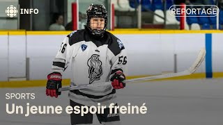 Le neveu de Gino Odjick freiné dans son développement [upl. by Poll]