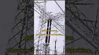 500KV AC Disconnect Switch or Isolator OpenClose Transmission Line Operation [upl. by Berkin]