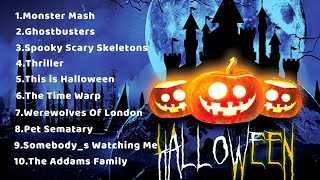 Best Halloween Songs Playlist 2024🎃 Top Halloween Songs of All Time👻 Clean Halloween Songs Playlist [upl. by Odnanreh]