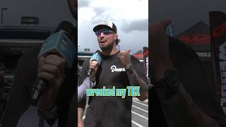 Brendan Schaub Reacts to Flipping His Truck OffRoading [upl. by Archangel]