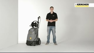 HDS Upright Hot Water Pressure Washers  Kärcher Professional UK [upl. by Henka]