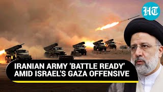 Iranian Military In Action As Israel Launches Ground amp Air Attack On Gaza Strip  Watch [upl. by Vladimar861]