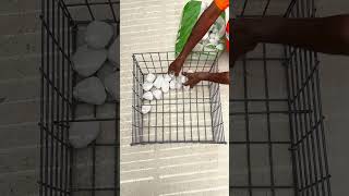 Comment poser une cage gabion [upl. by Ahsital]