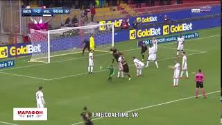 Historical Goal  Alberto Brignoli goalkeeper goal vs MILAN [upl. by Duer196]