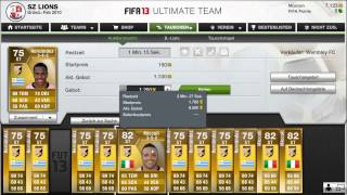 Fifa 13 Ultimate Team  Die schnellsten Gold Spieler der Serie A [upl. by Cho]