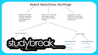 Bedarf Bedürfnisse Nachfrage  Grundbegriffe der Wirtschaftslehre [upl. by Ayaj]