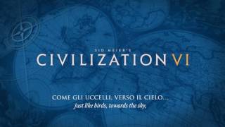 Christopher Tin  Sogno di Volare quotThe Dream of Flightquot Civilization VI Main Theme [upl. by Groveman]