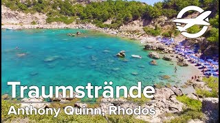 Anthony Quinn Bay ☀️ Die schönsten Strände auf Rhodos ☀️ [upl. by Staley]