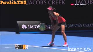 Serena Williams vs Su Wei Hsieh Highlights ᴴᴰ Australian Open 2016 [upl. by Jotham]