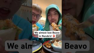 Beavo having Nando’s for Dinah 🚨 funny beavo foodjokes nandos chicken tiktok [upl. by Alimrahs636]