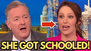 Piers Morgan DEMOLISHES Woke Journalist with PURE FACTS [upl. by Nahshun]