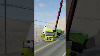 Dumper trucks vs giant hammer part608 shortvideo beamngdrive shorts truck india [upl. by Jaenicke]