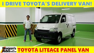 Driving the Toyota Lite Ace Panel Van Car Review [upl. by Wolk]