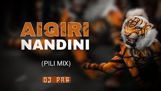 Aigiri Nandini Pili mix  Manglore Dasara 2K24 Special  DJ PRH [upl. by Berthold268]