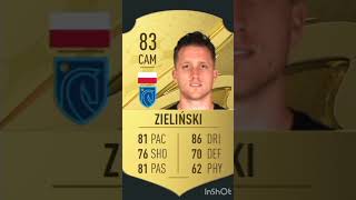 Piotr Zielinski fifa evolution 2024 [upl. by Glantz875]