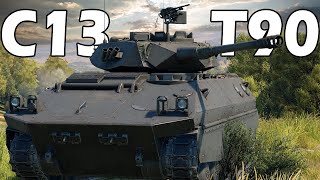 The C13 T90 Is The Most Underrated Light Tank [upl. by Gnes]