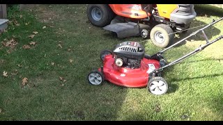 Briggs amp Stratton 4HP  22quot Deck MTD Lawn Mower Repair  1082024 [upl. by Yruam]