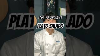 ¿Cómo salvar un platillo salado 🧑‍🍳🧂 receta secretosdecocina cocina salvalacocina chef [upl. by Kopans821]