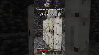 Shorts  El Wither de Java en Minecraft 🗿  minecraft minecraftmeme wither Short [upl. by Mudenihc]