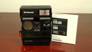 Polaroid Sun 660 Instant Camera by Impossible [upl. by Lenes]